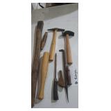Body work hammers and wooden handles