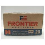 Frontier 5.56 NATO 55 gr FMJ M193 20 cartridges