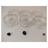 3 different black gemstones