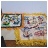 Silk pillowcase covers 18in x16in and 10inx 10in