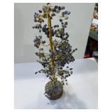 Handcrafted wire wound lapis Lazuli tree