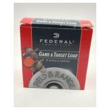 Federal game and target load 12 gauge 25 shells