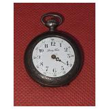 Lady Tess Coin Silver Cased Pocket Watch non