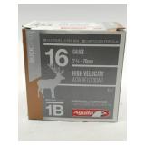 Aguila 16 gauge High Velocity 25 shells