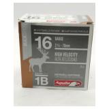 Aguila 16 gauge High Velocity 25 shells