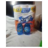 Scott 12 Rolls of Toilet TissueAnd 20 Bottles