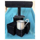 Jewelry Display Set with Pewter Cup