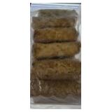 18ct boxes of full size vegetable egg rolls