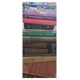 Medical guides,  wood book dictionary, and more
