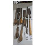 Lathe working tools
