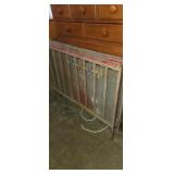 Wooden baby crib