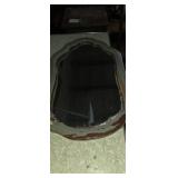 Wooden framed mirror need work