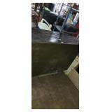 Large metal 10 drawer blue print file cabinet