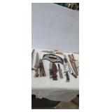 Assortment of collectible novelty knives