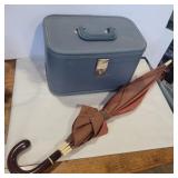 Travel smart travel case and umbrella