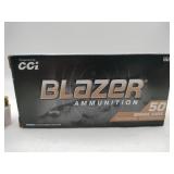 CCI Blazer 9mm Luger 147 gr FMJ 50 cartridges