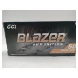CCI Blazer 9mm Luger 147 gr FMJ 50 cartridges