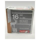 Aguila 16 gauge High Velocity 25 shells