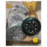6 new swiveling solar path lights