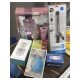 New shower radios, folding radio, spa set, air