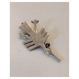 Silver pin or  pendant  marked 925.  .115oz