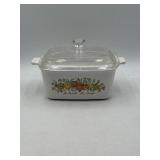 Corning Ware P-4-B casserole dish, spice of life