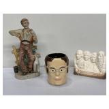 Funny Mount Rushmore coin bank, Dwight Schrute