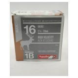Aguila 16 gauge High Velocity 25 shells