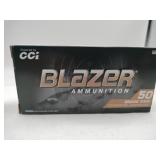 CCI Blazer 9mm Luger 147 gr FMJ 50 cartridges