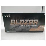 CCI Blazer 9mm Luger 147 gr FMJ 50 cartridges