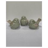 Midwest-CBK ceramic bird figurines 6" largest