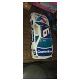 Valvoline #6 nascar all plastic