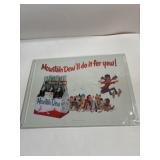 12 in x 17 in metal Mountain Dew sign