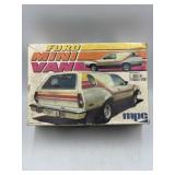 (1976) MPC Ford minivan 1/25 model kit, *All