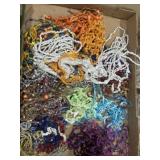 Various ladder yarn necklaces
