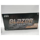 CCI Blazer 9mm Luger 147 gr FMJ 50 cartridges