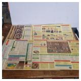 Chevy super service information posters 16inx11in