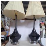 Mcm cermanic and metal lamps