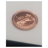 1 Ounce Of .999 Fine Copper RoundLegendary