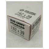 Red army standard ammo  7.62 x 39  122 gr 20