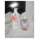 Okay Body Wash Peach and Cherry Dial Hand Soap