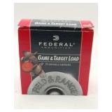 Federal game and target load 12 gauge 25 shells