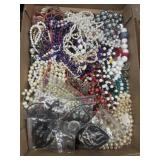 Costume jewelry & faux pearls, beads, etc.