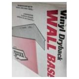 New md Wall Base Roll Vinyl Dryback Open Box