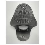 Modern cast iron Harley-Davidson bottle opener