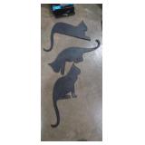 Wooden Cat door top decorations