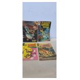 Witman comics , startrek, ghost stories, the road