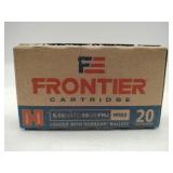 Frontier 5.56 NATO 55 gr FMJ M193 20 cartridges