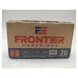 Frontier 5.56 NATO 55 gr FMJ M193 20 cartridges