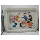 Mickey mouse and friend metal TV lap tray 1961